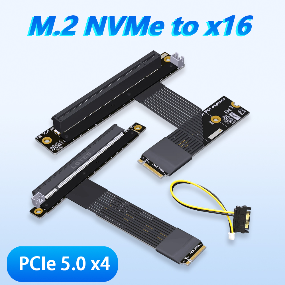 ADT-LINK M.2 NGFF NVMe - PCIe  - Pcie 5.0 Gpu Riser Cable incelemesi ve fiyatı