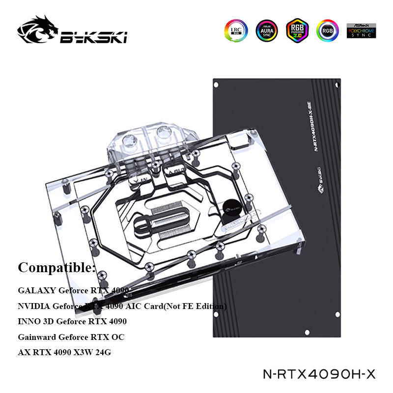 NVIDIA için Bykski Su Bloğu (F - Rtx 4090 Water Block incelemesi ve fiyatı