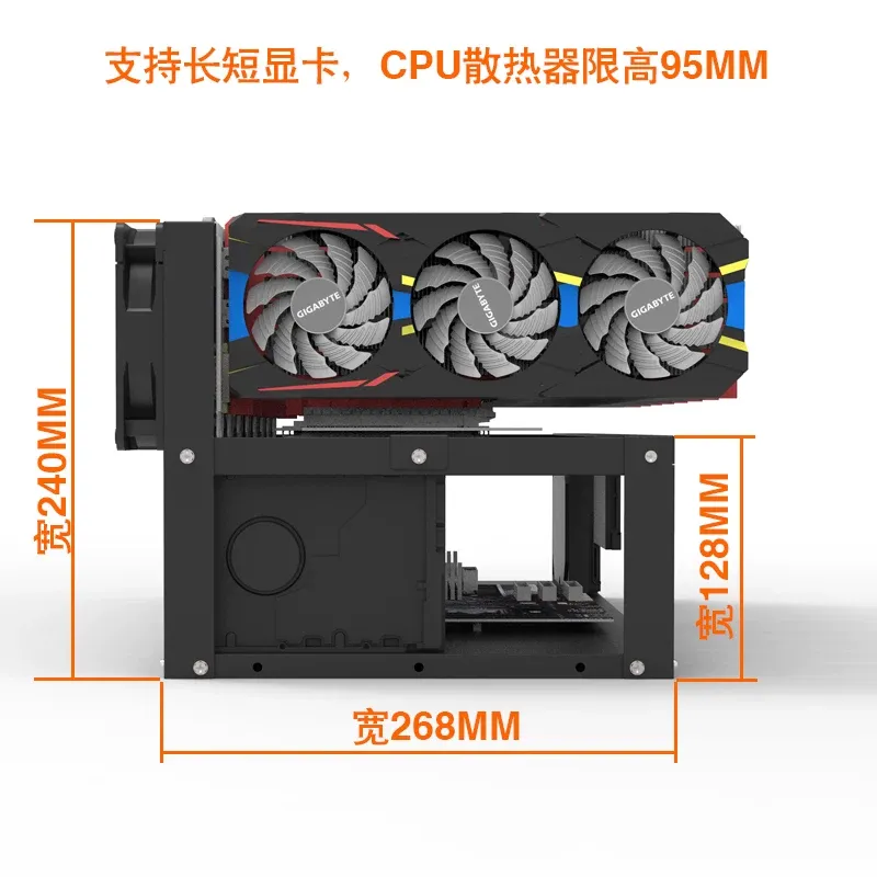 JMZ Grafik Kartı Standı Açık H - Gpu Mining Rig Frame 8 Gpu incelemesi ve fiyatı