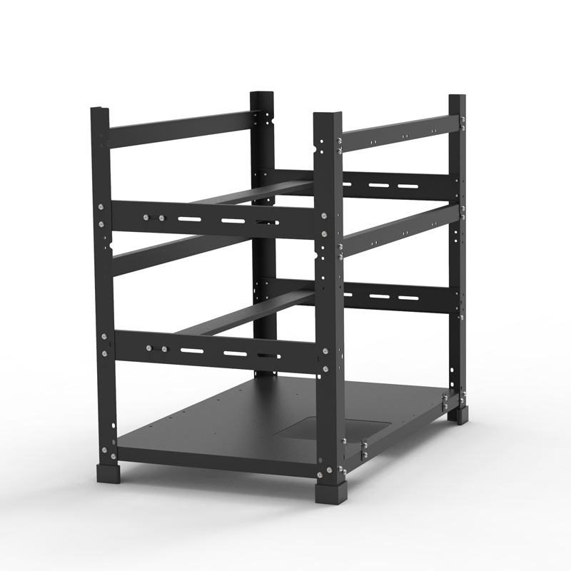 Özel Açık Çerçeveli GPU Kasası - Gpu Mining Rig Frame 8 Gpu incelemesi ve fiyatı