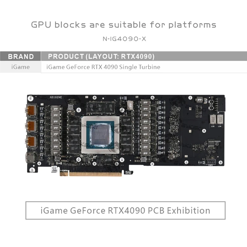 Colorful iGame GeForce RTX 409 - Rtx 4090 Water Block incelemesi ve fiyatı