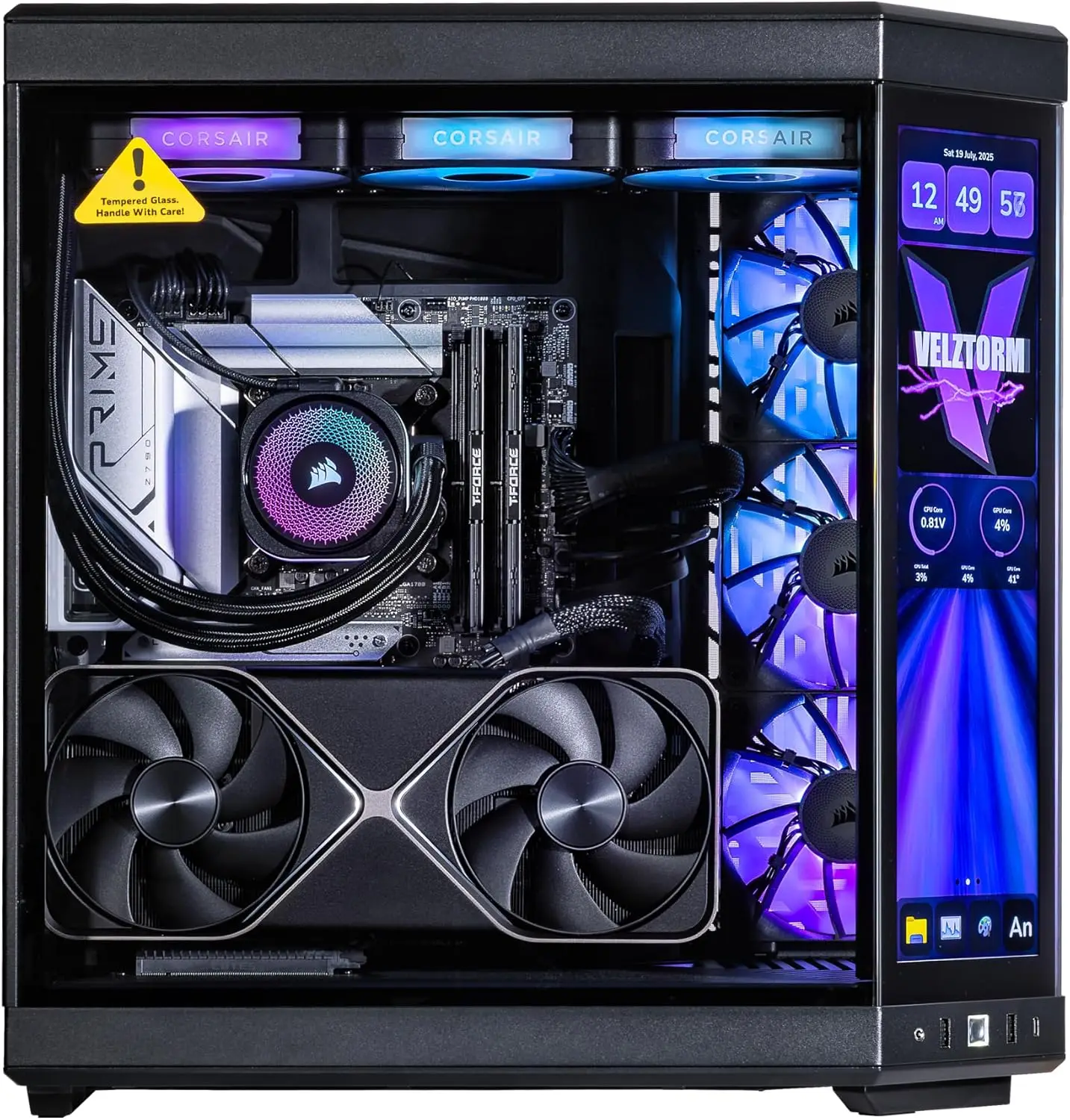 Velztorm LCD Siyah Praetix Öze - Rtx 5090 32Gb incelemesi ve fiyatı