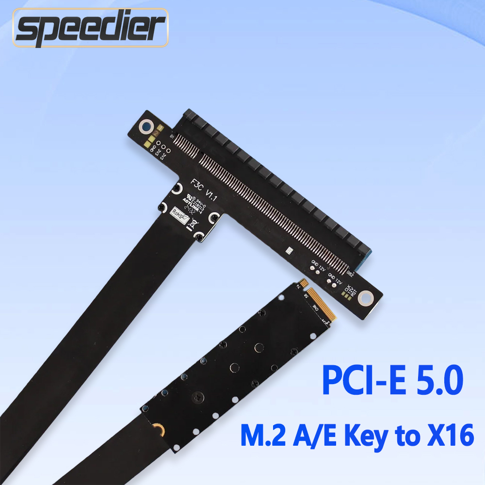 PCIe 5.0 X16 - M.2 NVMe Key M  - Pcie 5.0 Gpu Riser Cable incelemesi ve fiyatı